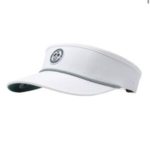 Melin White and Green Visor